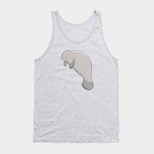 Protect Manatees Tank Top